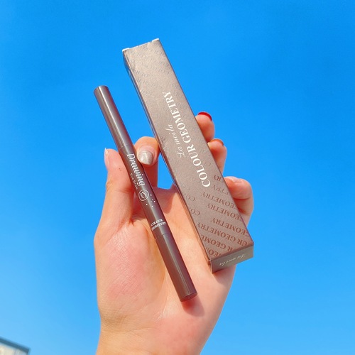 Wholesale double-headed eyebrow pencil, waterproof, thin head, not easy to fade, eyebrow powder, automatic rotating cosmetics, makeup distribution and drainage