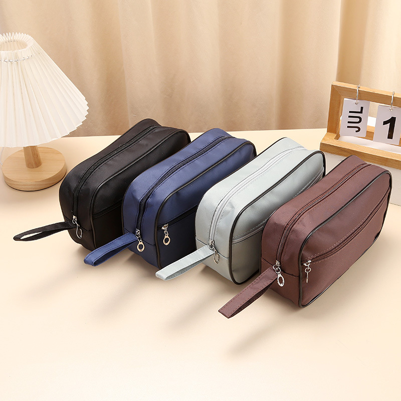 Handheld waterproof big cosmetic bag