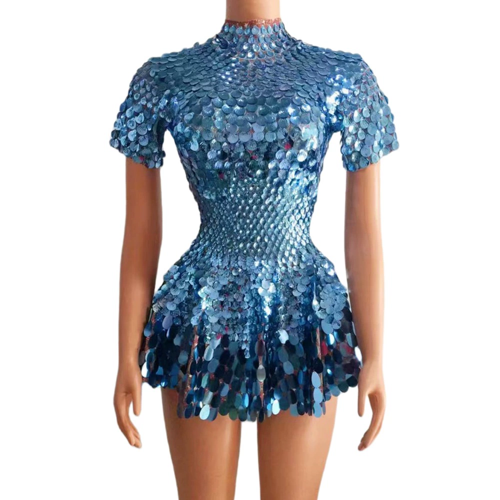 Сияющие ногти sequins, костюм, европейский стиль