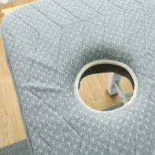 乳胶床垫美容床子软硬适中按摩推拿理疗垫可折叠加厚带洞厂家直销