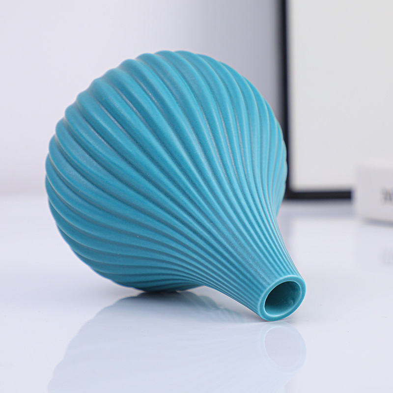 Nordic ins estilo simple fresco de cerámica pequeño florero titular aromaterapia adornos mate la vida del hogar decoraciones