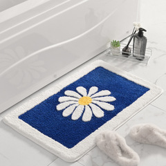 Cross-border velvet entryway mat bathroom rug toilet anti-slip mat bathroom floor mat Instagram style wholesale
