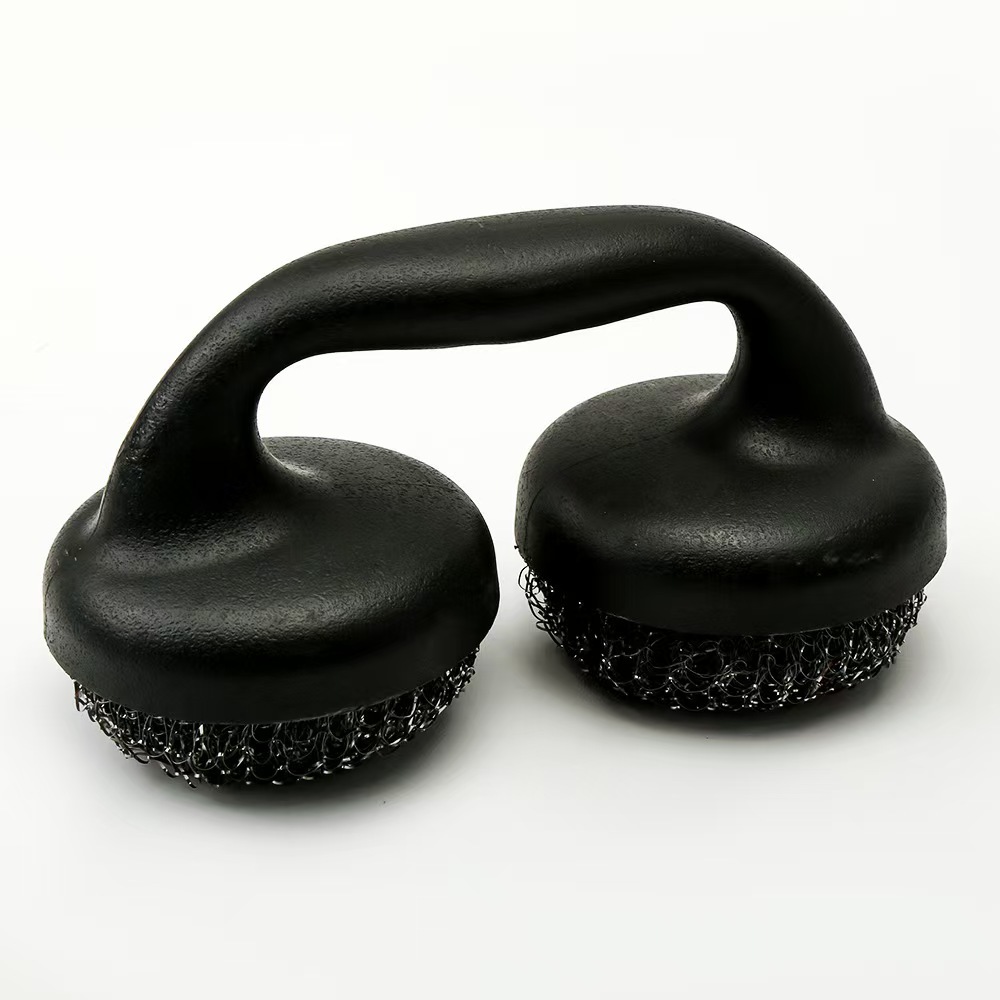 Kitchen Steel Wool Ball Barbecue Cleaning Brush Amazon Grill Pan Grill Bbq Grill Tools in Stock for Home Use