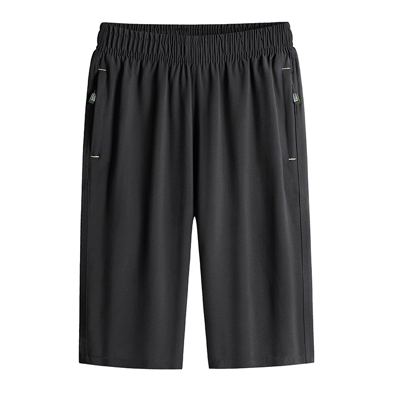 Pantalón cropped negro de verano 1107 / M