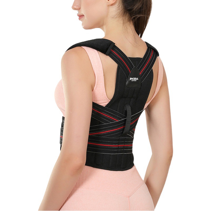 Cinturón corrector de postura para adultos JINGBA, soporte de espalda ensanchado, anti-jorobada, al por mayor