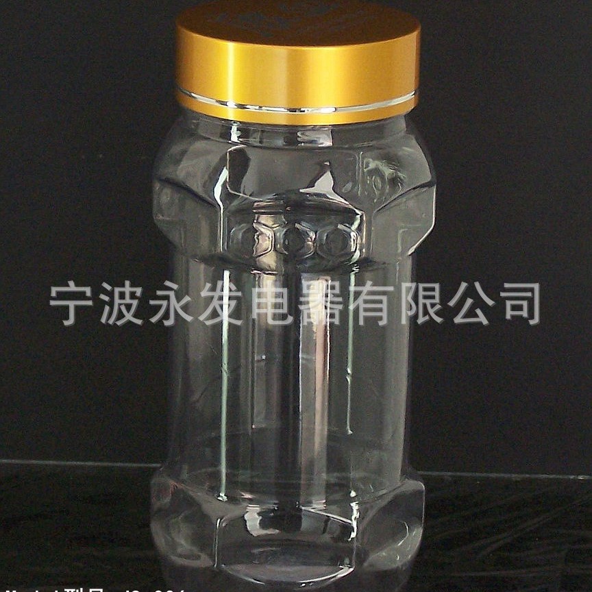 供应塑料瓶390ml PET塑料瓶 密封瓶 蜂蜜瓶 型号JS-006