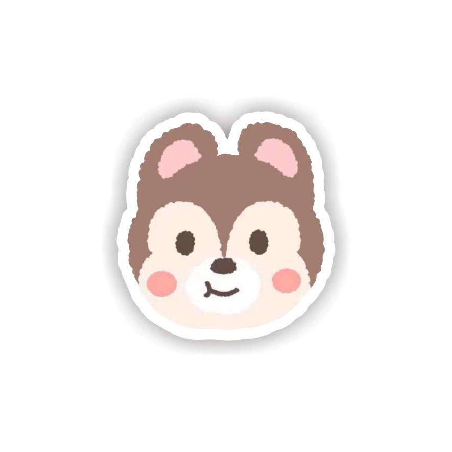 Весёлый Tide Cartoon Strawberry Bear Type Nabel Diffel Shiri Micheki Penny Studi Симпатичная брошь