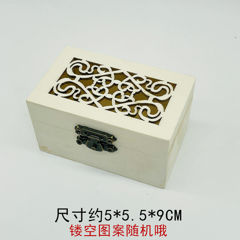 Los niños de madera hecha a mano DIY caja joyería creativa Ventas Directas la fábrica Infantil Educación Temprana juguetes educativos Venta caliente