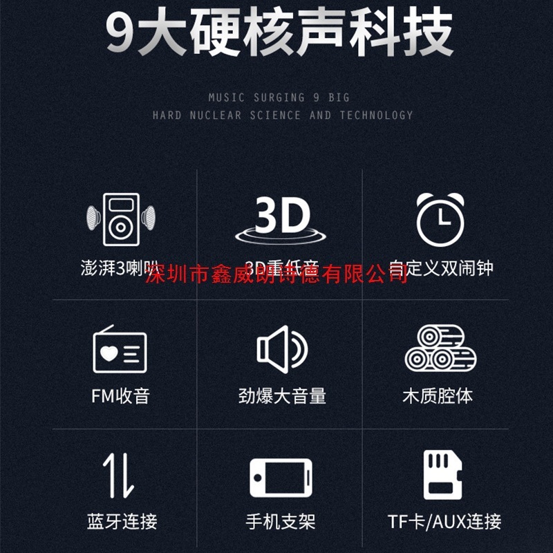 蓝牙音响高音质户外大音量广场舞音箱K歌无线话筒小型低音炮摆摊|undefined