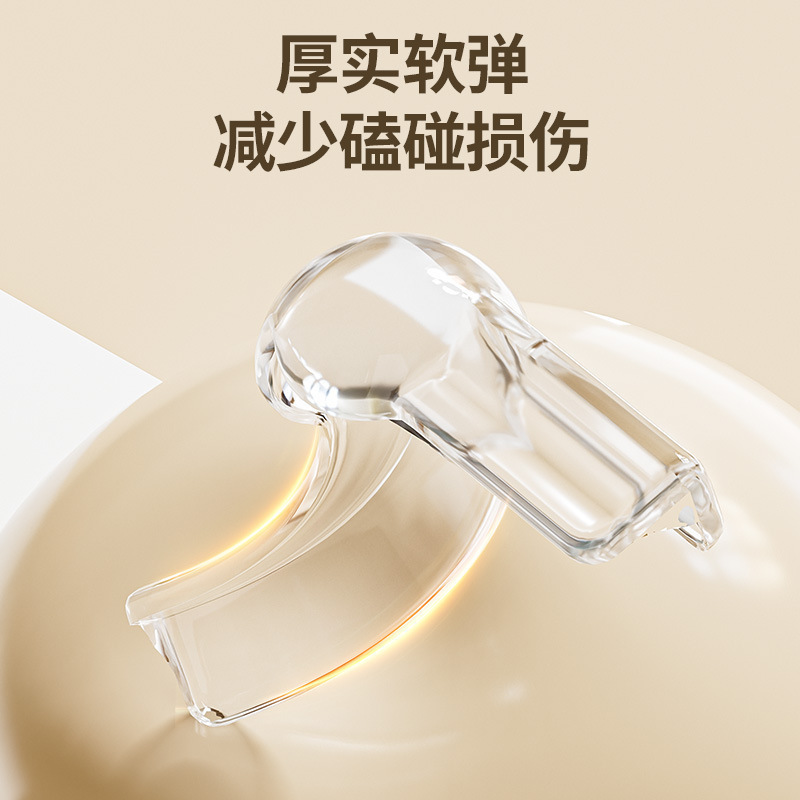 气囊防撞桌角护角防磕碰直角包角透明保护套桌子安全角边贴油烟机|undefined
