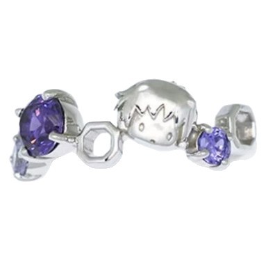 Anello Evangelion popolare del 2026, carino e squisito, merchandising anime in edizione limitata, bidimensionale_voghion.com