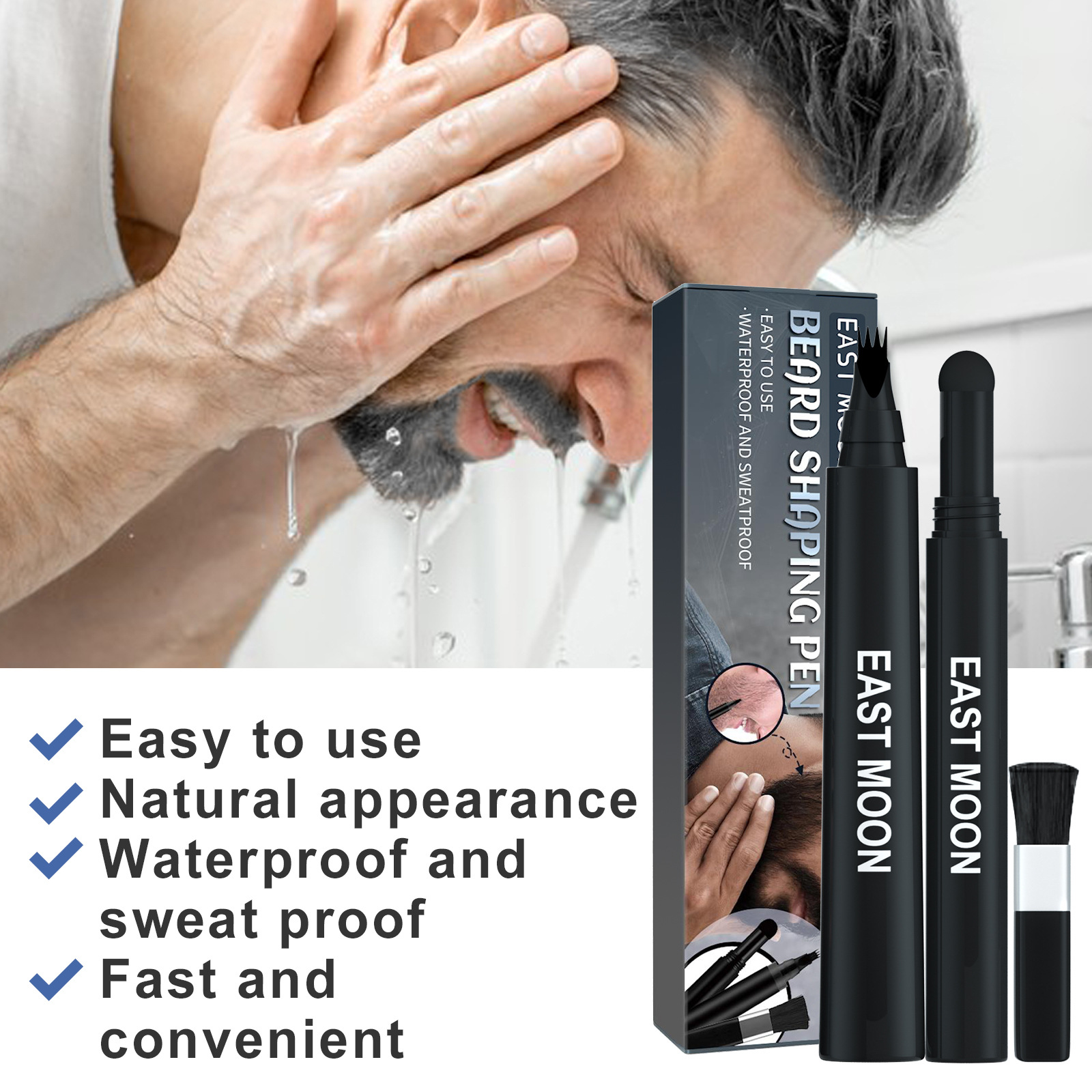 Beard Filling Pen Set Image 3
