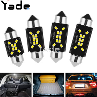 Cross-border hot sale car LED 2016 8 light 10 light double tip reading light decoding tail box light roof light