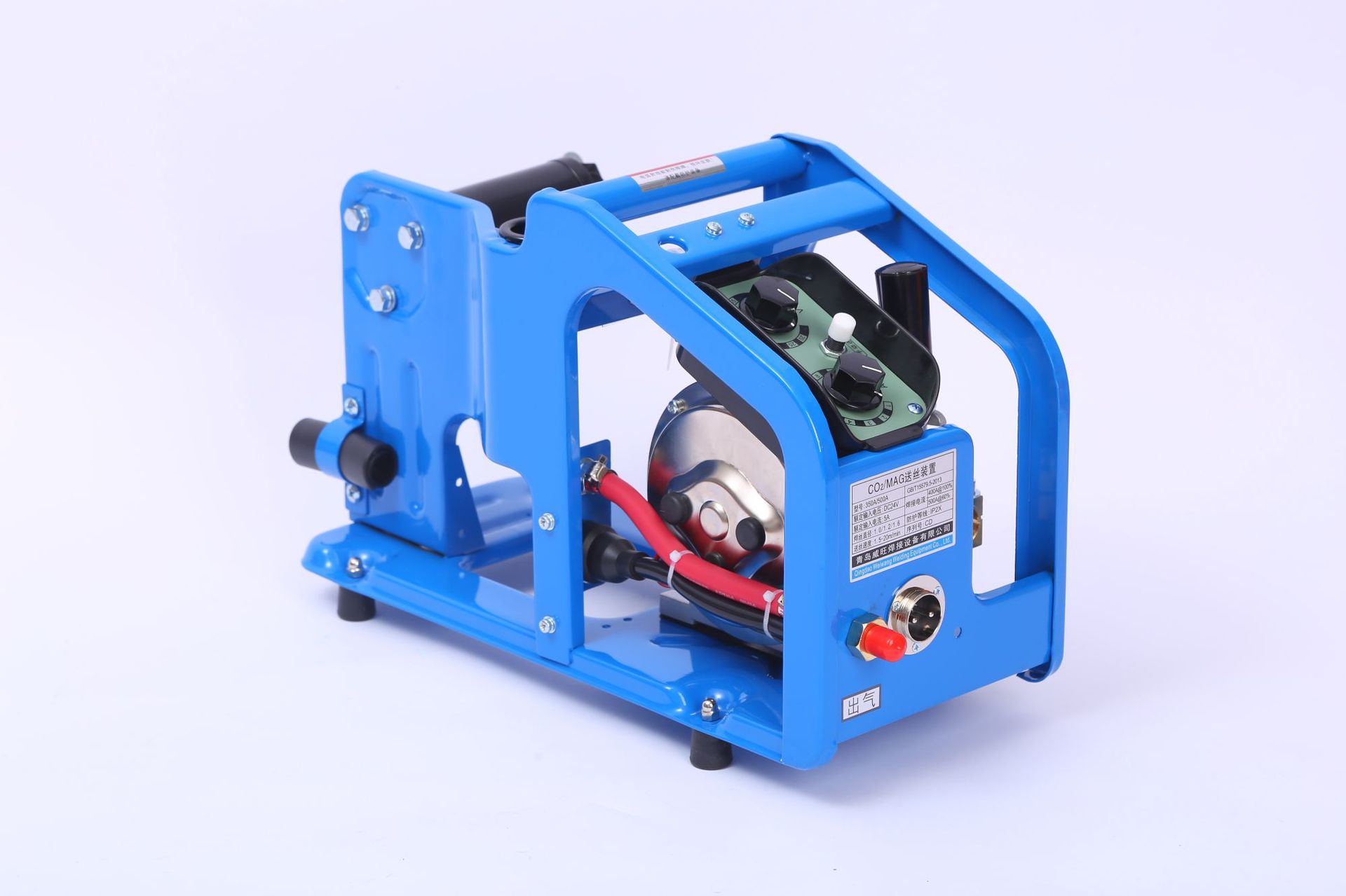 단일 드라이브 와이어 피더 (라이트 블루)