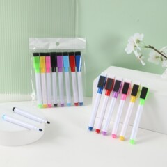 Whiteboard marker wholesale with magnetic tape, erasable whiteboard markers, whiteboard lights, writing pads, markers, logo printing manufacturer