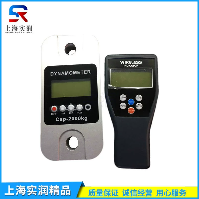 Экспортный английский цифровой дисплей динамометр 10T беспроводной тензометр 20 тонн модель DL-W3 50 тонн модель с дистанционным управлением по выгодной цене