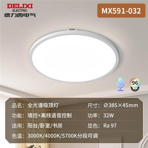 Delixi Corridor Aisle Light, Entryway Lighting, Simple Modern Creative Wardrobe Light, Balcony Light, Small Ceiling Light
