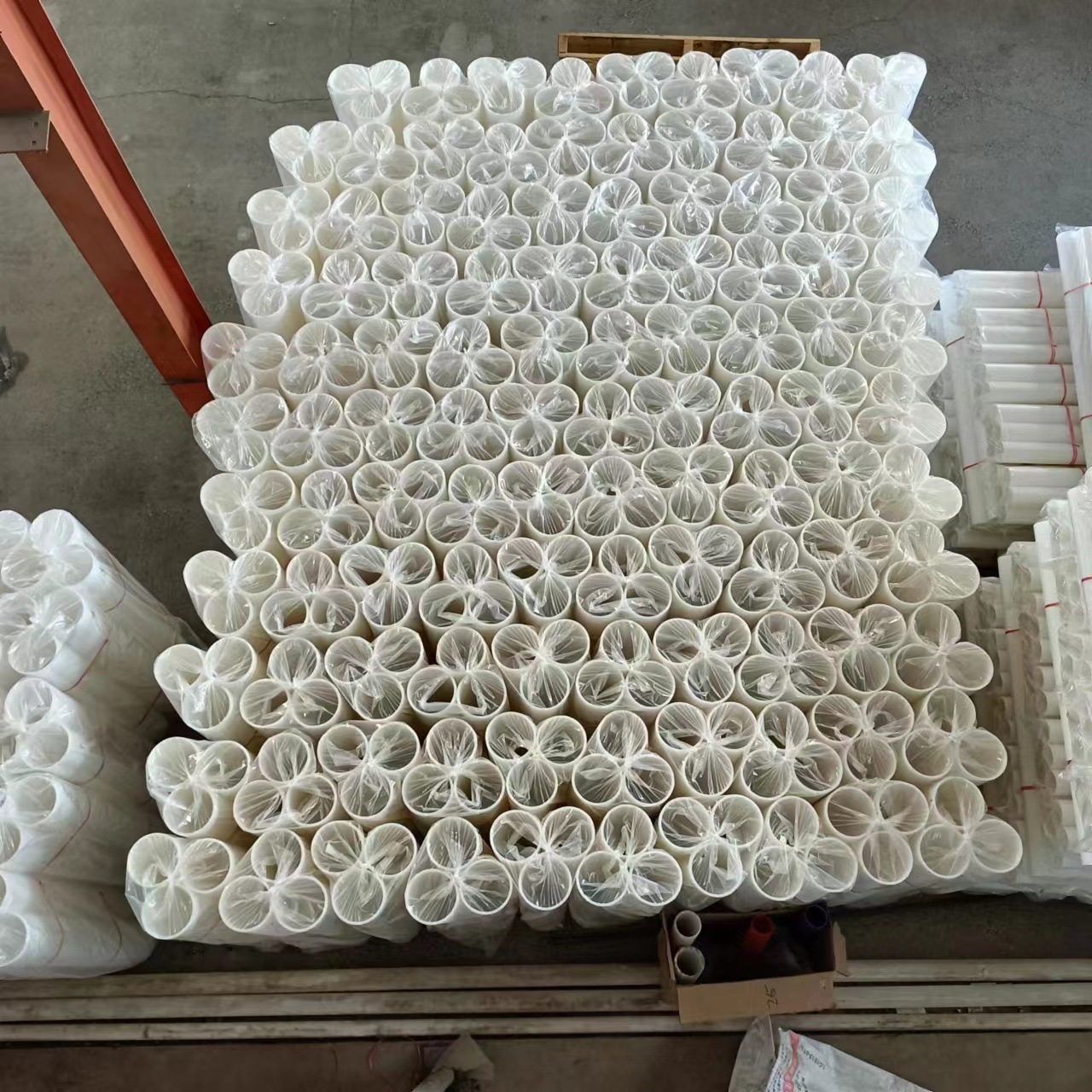 源头厂家直供6英寸pe卷芯管 壁厚4.5mm 光学膜电子膜胶带母卷用管