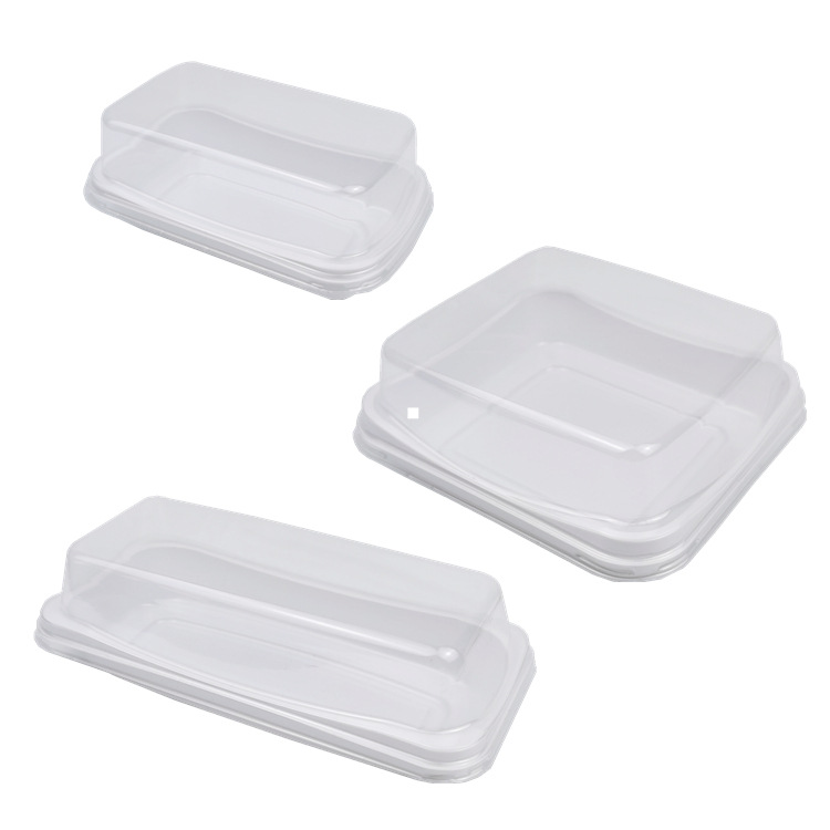 Caja de embalaje de postre rectangular de pan de crema Kingston Celebridad en línea vieja caja de pastel de crema