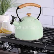 跨境直供批发不锈钢水壶高级鸣笛烧水壶家用高颜值鸣音壶燃气通用