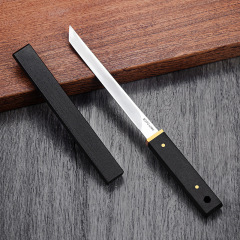 Small Warboat M390 Mirror ABS Handle Outdoor Portable Knife Camping Cooking Fruit Knife Meat Knife Fishing Knife