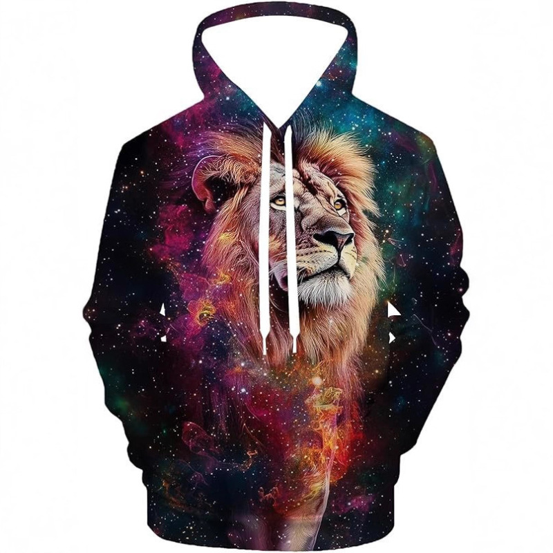 Black 80S 90S Pullover Hoodie 3D Novelty Graphic Hooded Sweatshirts Men Women
