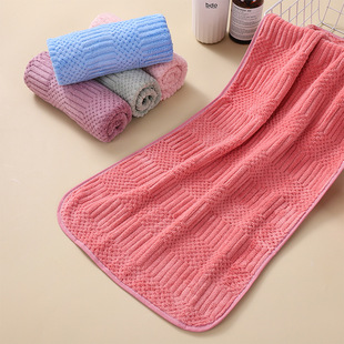 Manufacturer Wholesale Coral Fleece Towels for Student Dormitories, Home Use, Bathing, Swimming, Drying Hair, Makeup Removal, Portable Makeup Remover