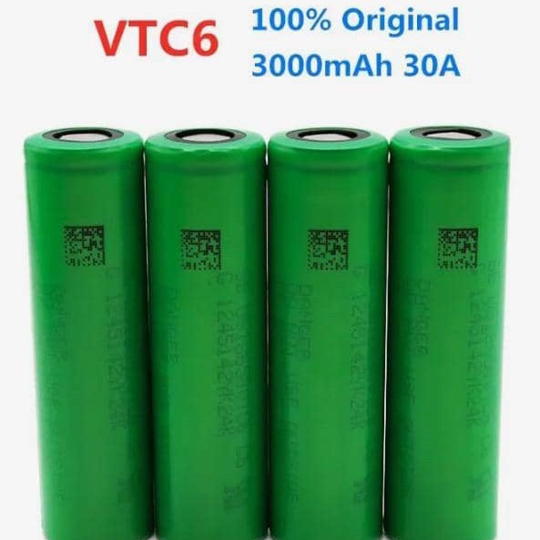 全新原装sony索尼18650VTC6航模无人机锂电池30A动力3.7V3000MAH