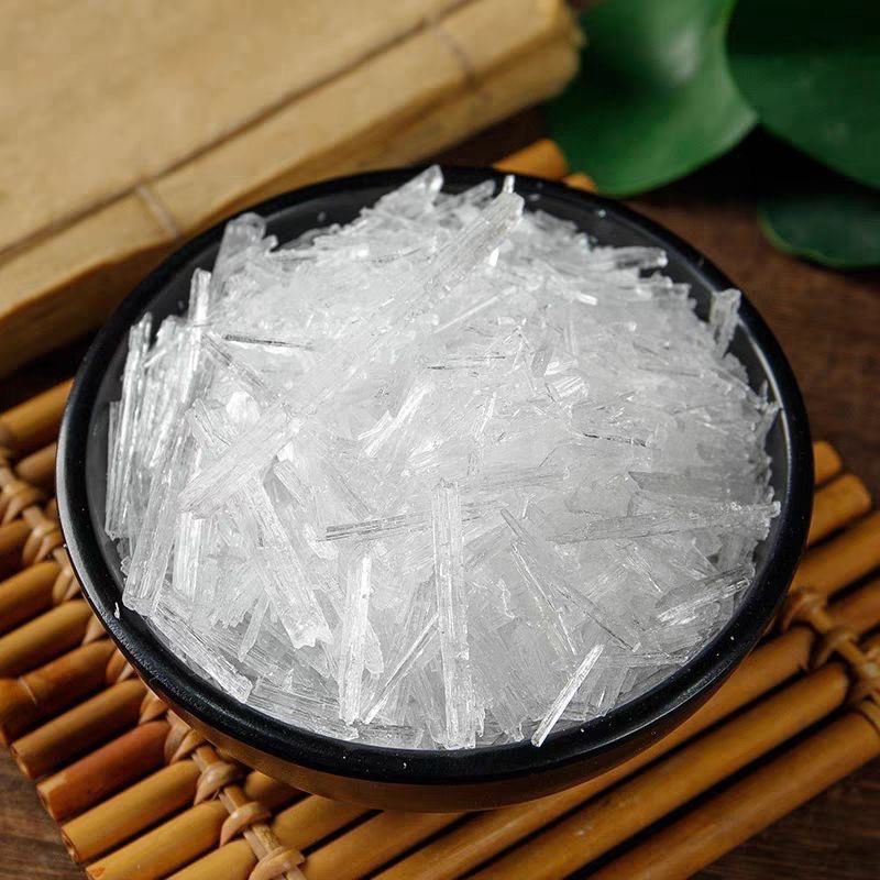 Menthol Crystal Bo He Nao 500g Dried Herbal Ingredient for External Cooling Applications specifications