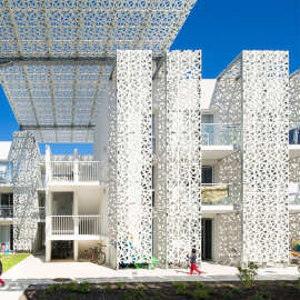 镂空雕花铝单板门头装修工程铝板外墙装饰造型金属材料板建材厂家