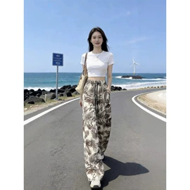 休闲裤;童打底裤;女士家居服