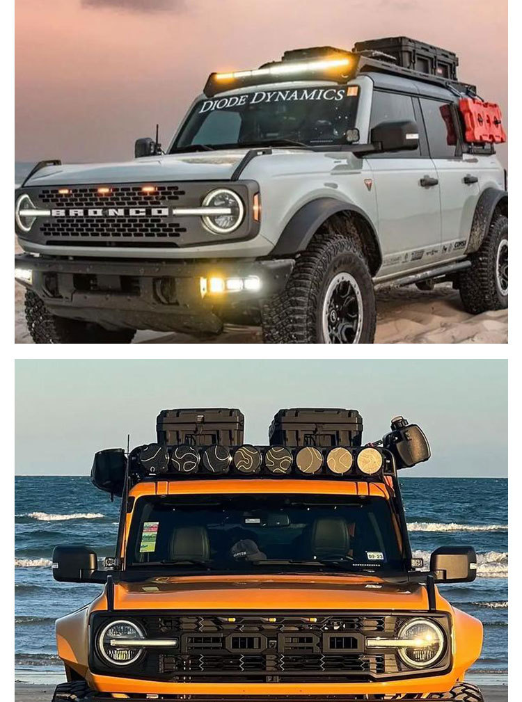 Roof equipment box 95 liters ROAM brand luggage net board step bag holder explosion-proof anti-fall off-road tool box