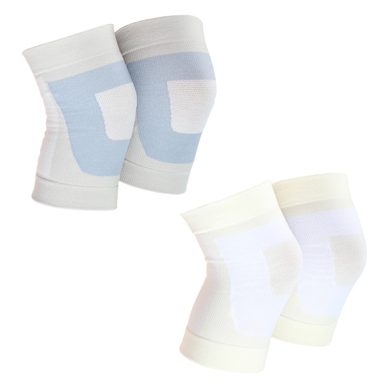 Summer Ultra-Thin Sports Knee Pads for Air-Conditioned Rooms, Outdoor Running and Cycling Knee Pads, Skin-Friendly, Breathable, High-Elastic and Pressurized