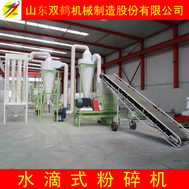 锤片式玉米芯粉碎机，时产3吨玉米芯颗粒粉碎机组 粉碎大小可调