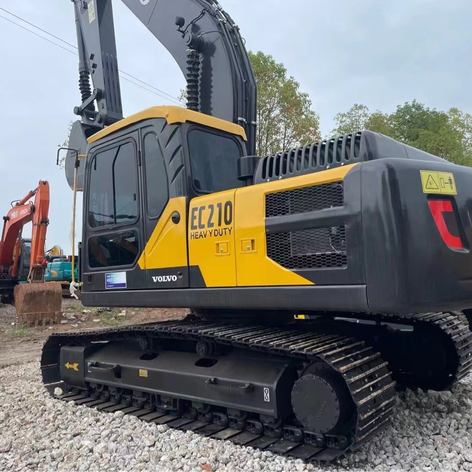 Volvo 210 excavadora de segunda mano 200 220 240 Komatsu Carter 3 marcas de importación de excavadoras