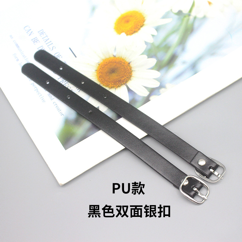 荷物札ストラップ両面puオイルエッジカラー吊りひもスーツケース部品情報登録札ストラップ