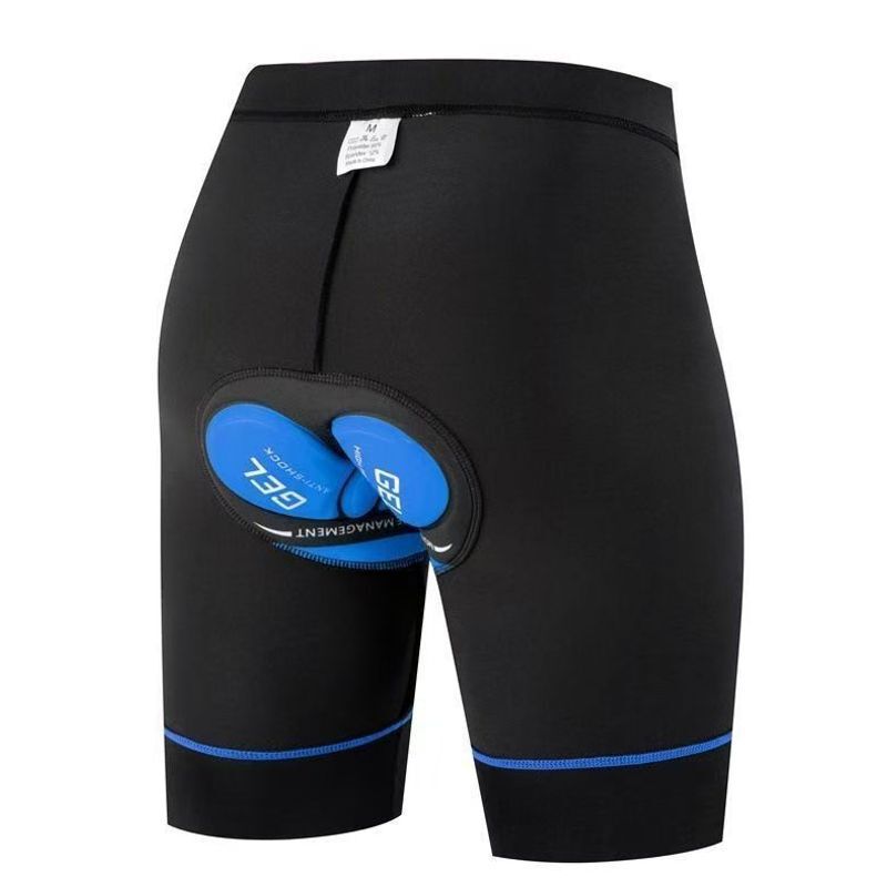 Cycling shorts for men and women, thickened silicone, mountain and road bike quick-dry silicone sponge pad, suitable for all seasons