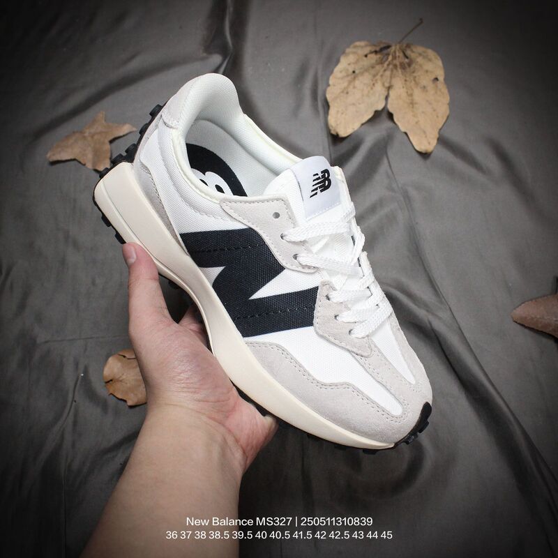 Putian New Balance Nb327 Yuanzu Gray Running Sneakers Retro Casual Men and Women Couple Style Dad Shoes Dropshipping