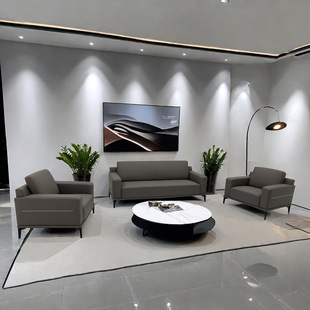Small Italian-Style Sofa for Office Business Meetings, Reception Rooms, Suitable for Sleeping, Commercial Use in Small Apartments