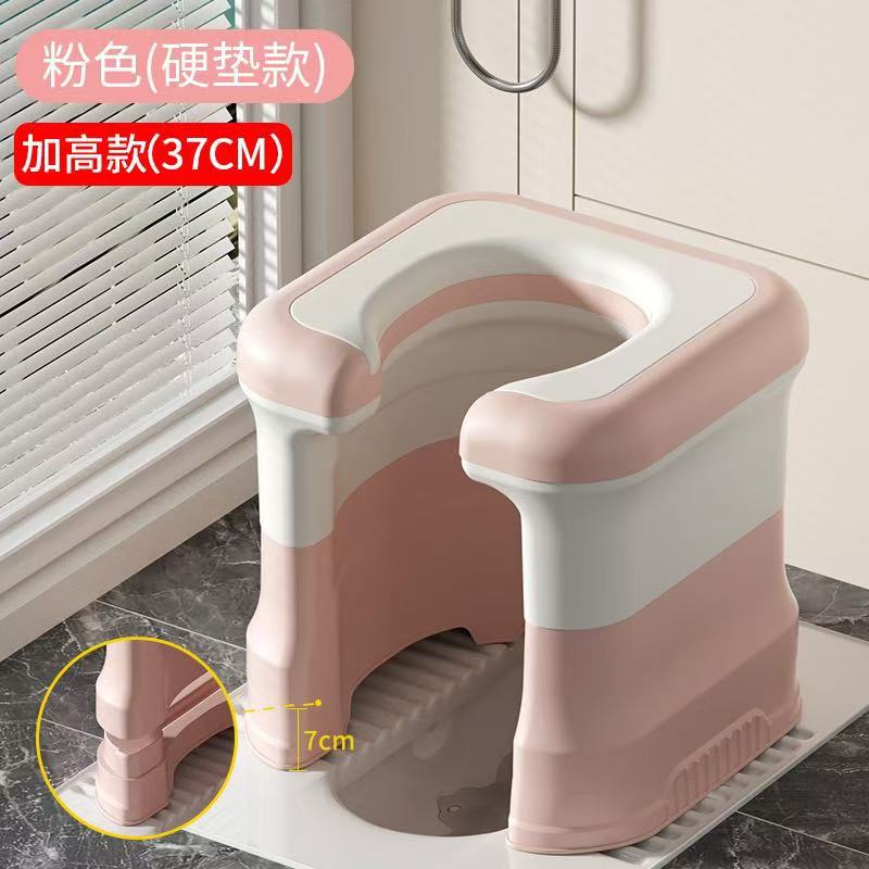 Silla Inodoro Portátil de PP Antideslizante para Baño image 26