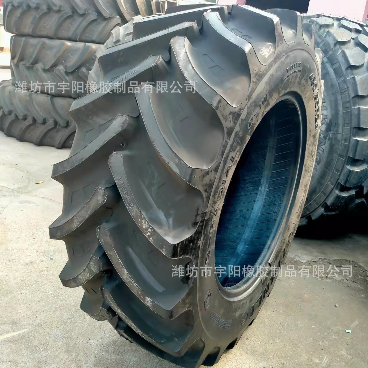 480/65R28农用车拖拉机轮胎 钢丝人字轮胎19.5LR28