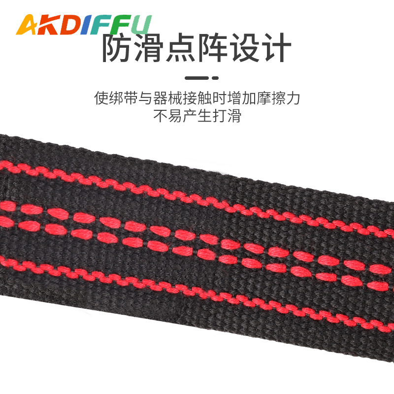 Banda de agarre de colección transfronteriza Levantamiento de pesas de 8 palabras Banda de refuerzo de tirón duro de ocho palabras Pulsera de fitness Pull-up barra horizontal mancuerna