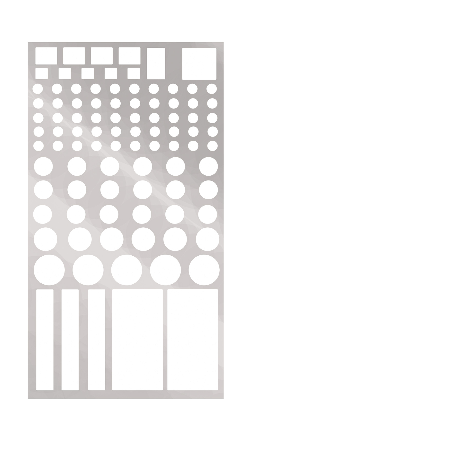 정사각형 흰색 차광 스티커, 완전 차광 스티커, 이 단가는 1개당 가격입니다.