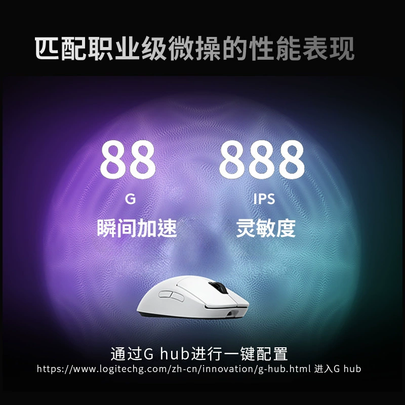 Logitech GPW second-generation bullshit King King Kong version PRO X SUPERLIGHT wireless mouse e-sports game