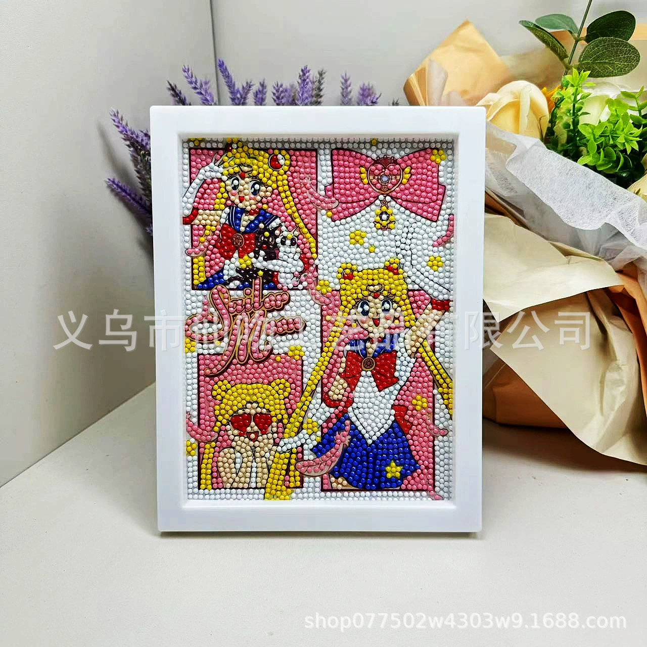 Набор для алмазной живописи Sanrio Kuromi, 17×22 см пластиковая рамка, набор для творчества DIY для детей