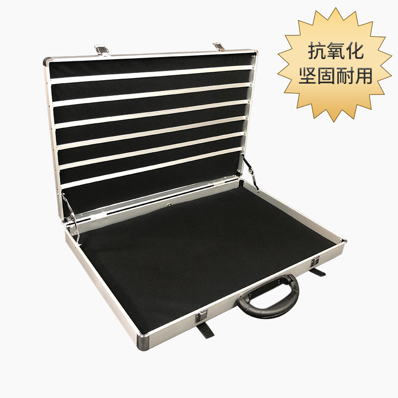 饰品用的箱子夜市摆地摊展示箱收纳整理首饰盒铝合金耳环支架便捷|undefined