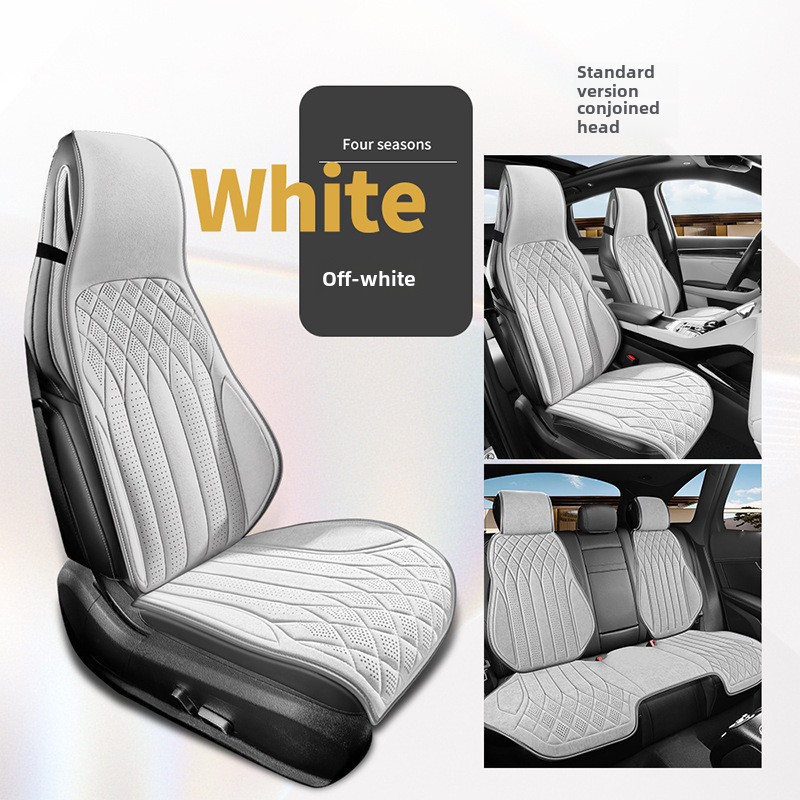 Auton istuintyyny yksiosainen Single Seat -automatto Four Seasons universaali auton takaistuimen tyynyn tuuletus timanttikuvioinen automatto_voghion.com
