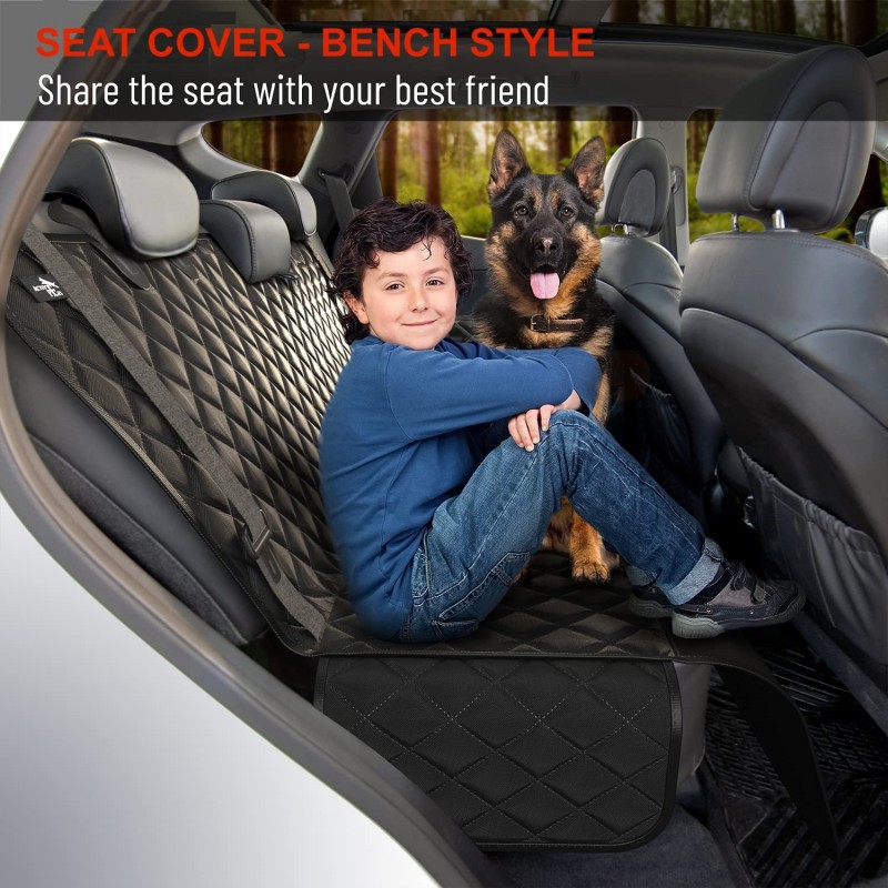 Amazon Car Pet Mat asiento trasero del coche a prueba de agua anti-sucia anti-arañazos perro mascota cojín coche estera del animal doméstico