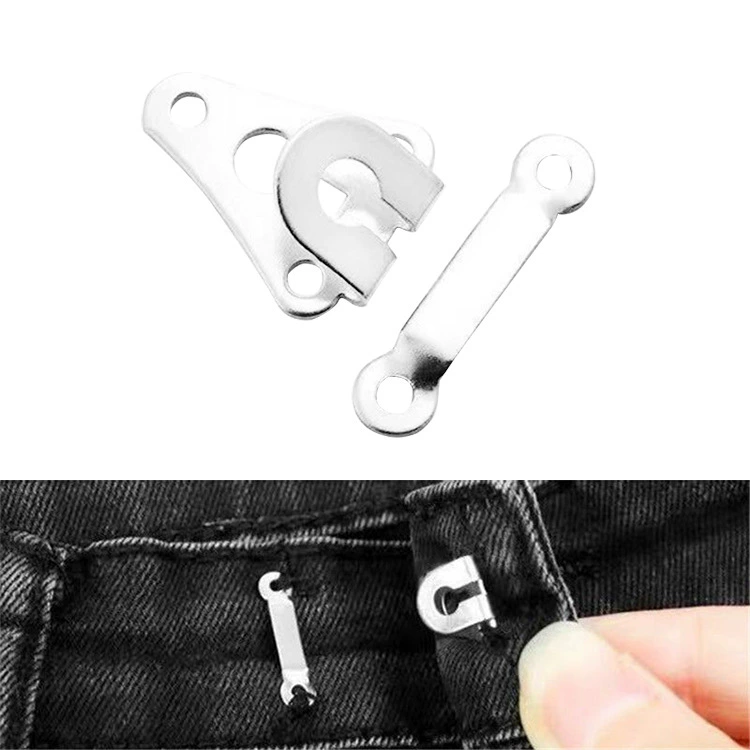 Костюм для брюк крючок на мужские и женские брюки невидимая Скрытая Пряжка брюки пряжка аксессуары брюки крючок Пряжка