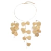 Necklace and earrings * gold